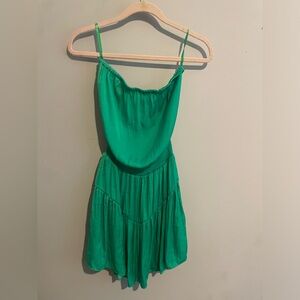 Green Malibu Road Size Small Strapless dress